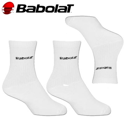 Pánské ponožky Babolat bílé / 3 páryEU 31 - 34