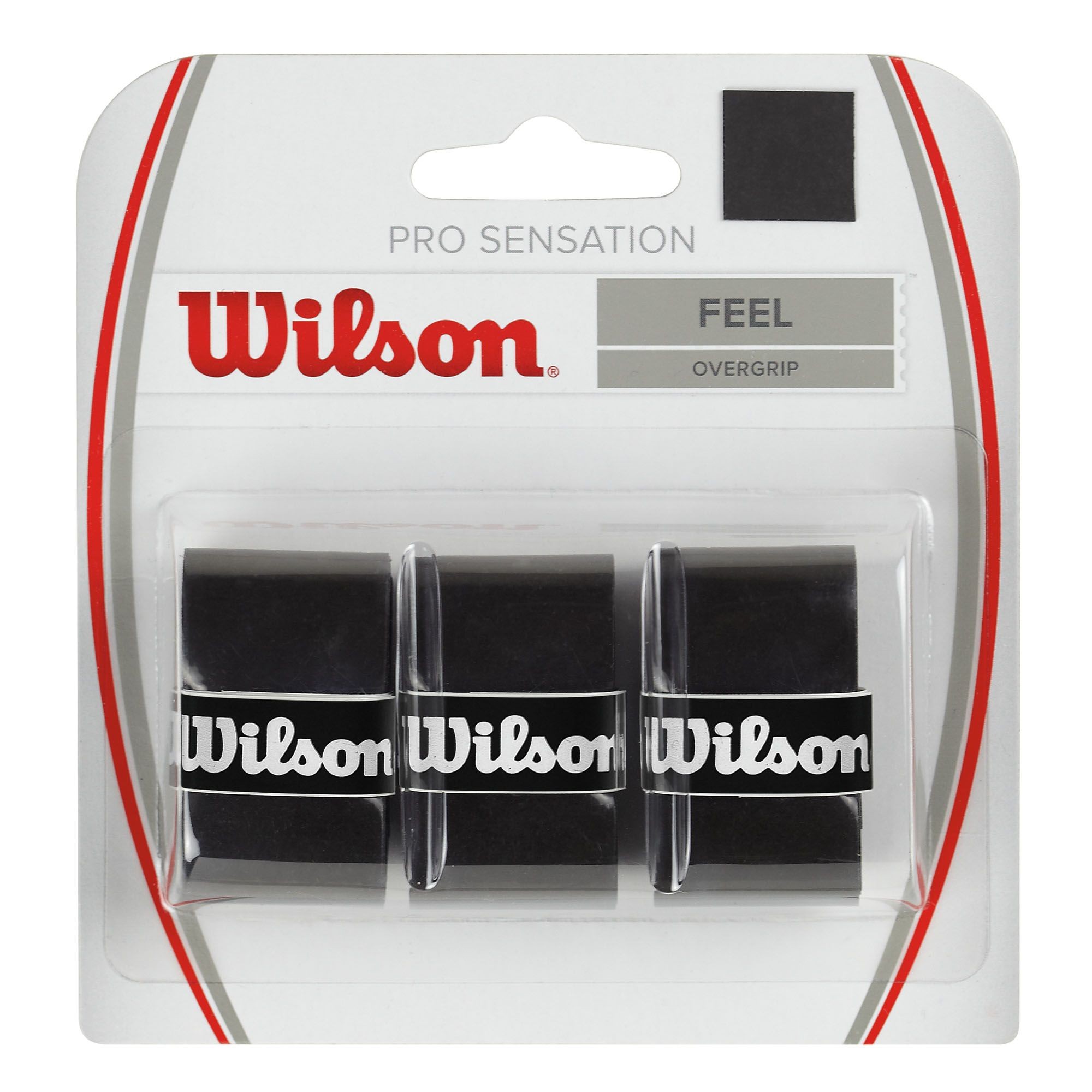 Omotávka Wilson Pro Sensation Overgrip black / 3 ks
