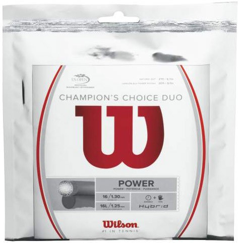 Tenisový výplet Wilson Champion's Choice Duo 12m
