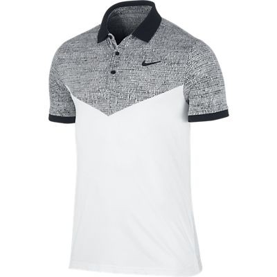 Pánské tenisové tričko NIKE Touch Polo bílé2XL