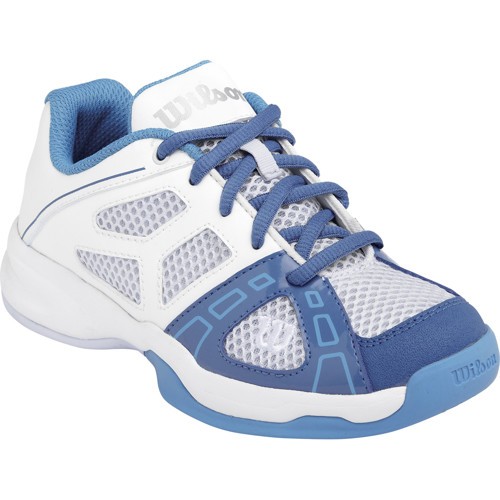 Dětská tenisová obuv Wilson Rush Pro Junior 2 bílá/modráUK 3 / EUR 36 / 23 cm
