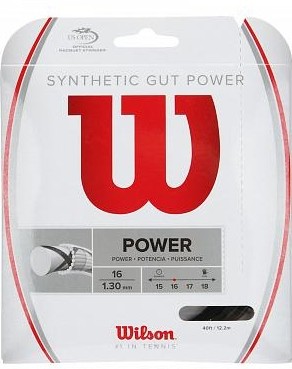 Tenisový výplet Wilson Synthetic Gut Power 1.30 / 12,2m