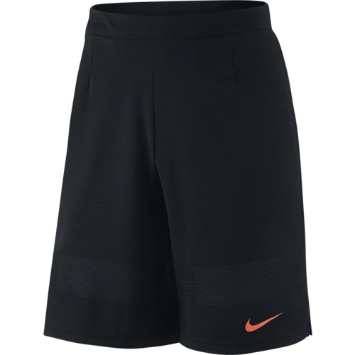 Pánské tenisové šortky Nike Gladiator Breathe 11" black/hot lavaM