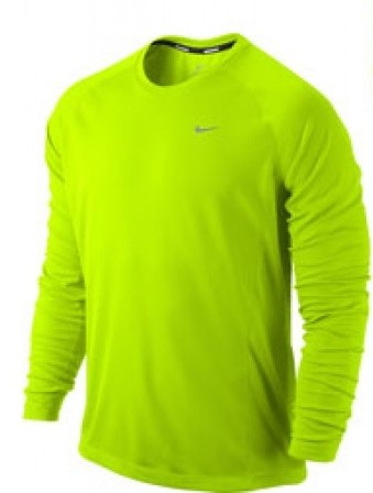 Pánské tričko Nike Miler UV Team Long Sleeve volt2XL