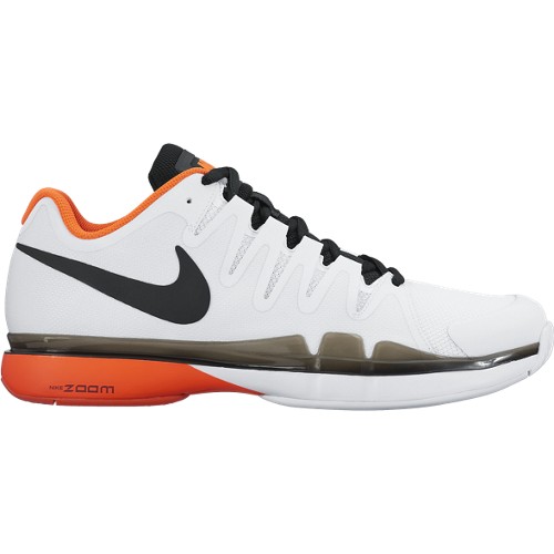 Pánská tenisová obuv Nike Zoom Vapor 9.5 Tour white/blk-ttl crmsn-unvrsty redUK 10 / EUR 45 / 29 cm