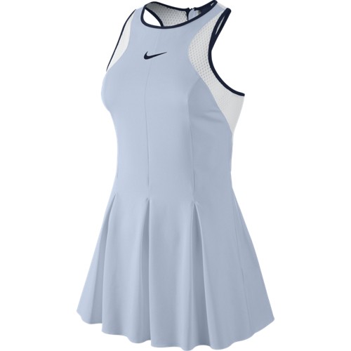 Tenisové šaty Nike Maria Premier Porpoise/white/obsidian S