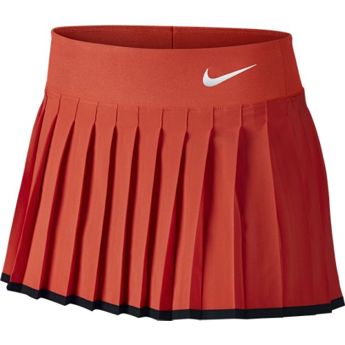 Dívčí tenisová sukně Nike Victory Lt crimson/blackL