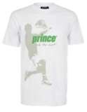 Pánské tenisové tričko Prince Promo whiteS