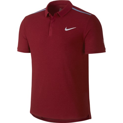 Chlapecké tenisové tričko Nike Premier RF Polo Team redM