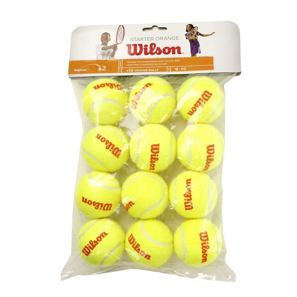 Tenisové míče Wilson Starter Orange ball / 12 kusů