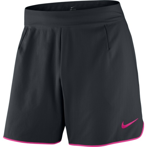 Pánské tenisové šortky Nike Gladiator Premier BLACK/HYPER PINK/HYPER PINK S