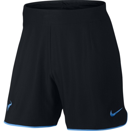 Pánské tenisové šortky Nike Flex Rafa Gladiator BLACK/LT PHOTO BLUE/LT PHOTO BLUE XL