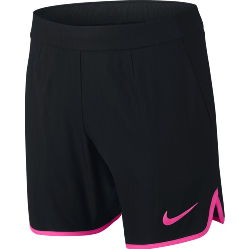 Chlapecké tenisové šortky Nike Gladiator Premier BLACK/HYPER PINK/HYPER PINK L