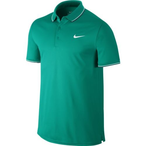 Pánské tenisové tričko Nike Court Polo RIO TEAL/RIO TEAL/WHITE S