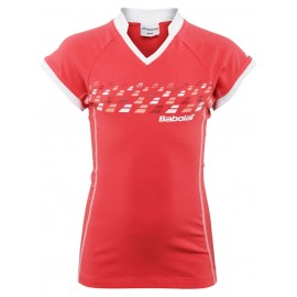 Dívčí tenisové tričko Babolat Essential coral