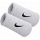 Potítka NIKE swoosh doublewide white X2