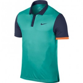 Pánské tenisové  tričko Nike Advantage Polo zelené 