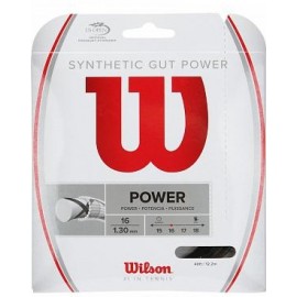 Tenisový výplet Wilson Synthetic Gut Power  1.30  12,2m