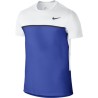 Pánské tenisové tričko Nike Challenger Crew white/royal