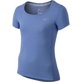 Dívčí tenisové tričko Nike Dri-FIT Contour blue