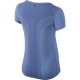 Dívčí tenisové tričko Nike Dri-FIT Contour blue