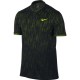 Pánské tenisové tričko Nike Dry Advantage SS Premier Polo BLACK/VOLT