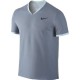 Pánské tenisové tričko Nike RF Dry Top SS BLUE GREY