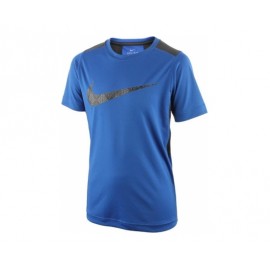 Chlapecké tričko Nike Dry SS Legacy GFX GAME ROYAL/ANTHRACITE 