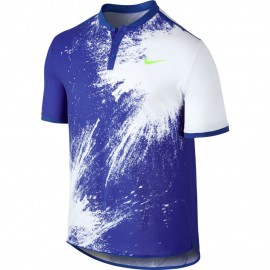 Pánské tenisové tričko Nike Advantage BLUE