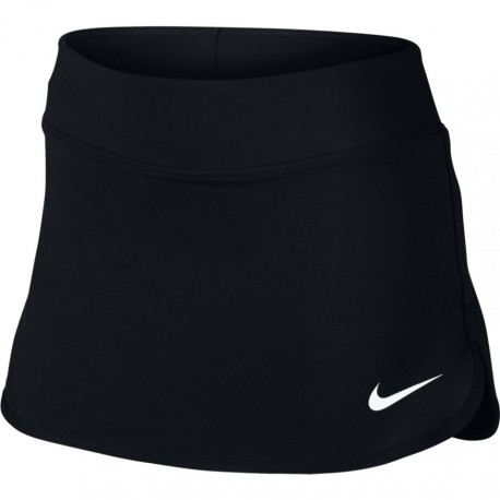 Dívčí tenisová sukně Nike Pure black