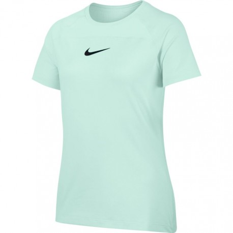 Dívčí tenisové tričko Nike Top IGLOO/BLACK