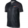Pánské tenisové tričko Nike Dry Advantage Polo BLACK/HOT PUNCH