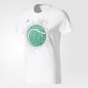 Pánské tenisové tričko adidas LONDON GRAPHIC white