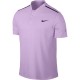 Pánské tenisové tričko Nike RF Advantage Polo VIOLET MIST/BLACK
