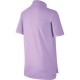 Chlapecké tenisové tričko Nike Advantage Tennis Polo VIOLET MIST/BLACK