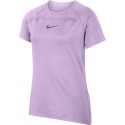 Dívčí tenisové tričko Nike Top VIOLET MIST/BLACK
