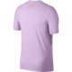 Pánské tenisové tričko Nike RF TEE VIOLET MIST/COOL GREY