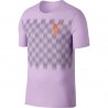 Pánské tenisové tričko Nike RF TEE VIOLET MIST/COOL GREY