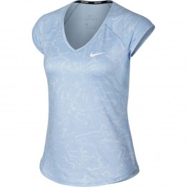 Dámské tenisové tričko Nike Pure BLUE TINT
