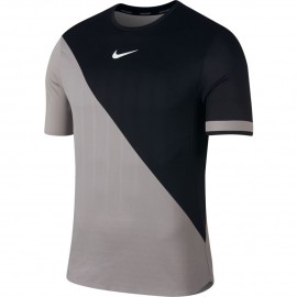 Pánské tenisové tričko Nike Zonal Cooling ATM GREY/BLACK