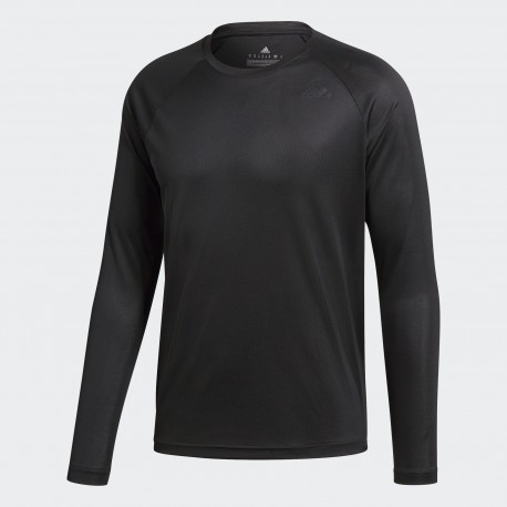 Pánské tričko adidas D2M Longsleeve black