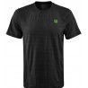 Pánské tenisové tričko Wilson Spring UWII Linear Black