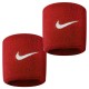 Potítka Nike Wristbands Swoosh varsity red X2