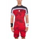 Pánské tenisové tričko Hydrogen Tech Camo Red/Grey