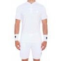 Pánské tenisové tričko Hydrogen Wimbledon Serafino white