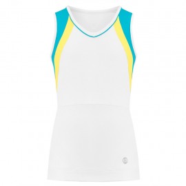 Dívčí tenisové tričko Poivre Blanc Tank white blue