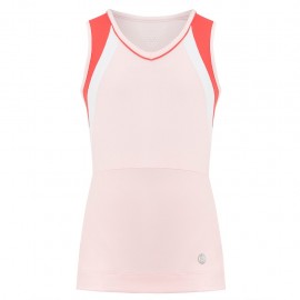 Dívčí tenisové tričko Poivre Blanc Tank angel pink red