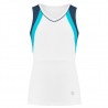 Dívčí tenisové tričko Poivre Blanc Tank white deep blue