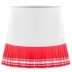 Dívčí tenisová sukně Poivre Blanc white red