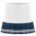 Dívčí tenisová sukně Poivre Blanc white deep blue